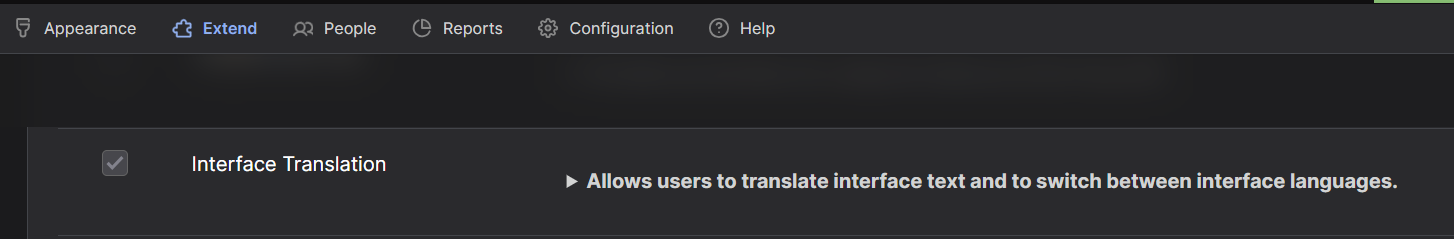 Interface Translation