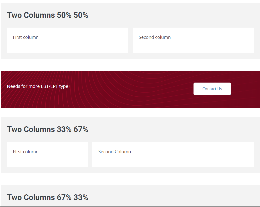 EPT Columns module