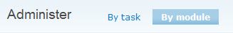 Drupal администрирование по модулям