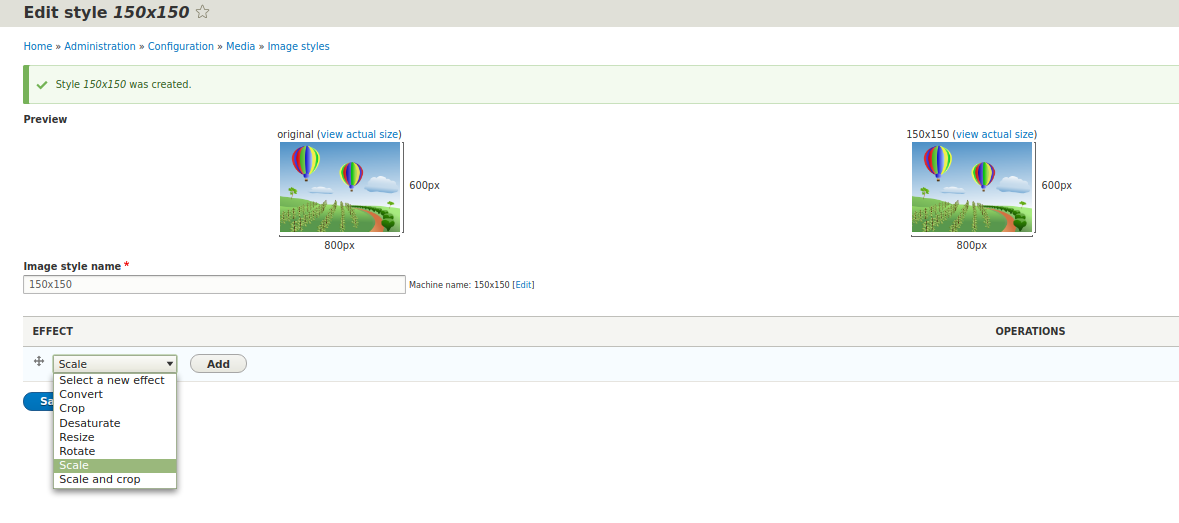 drupal presets