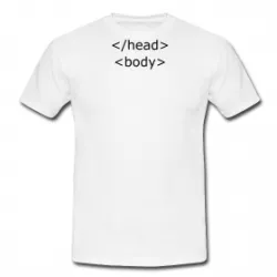 HTML t-shirt